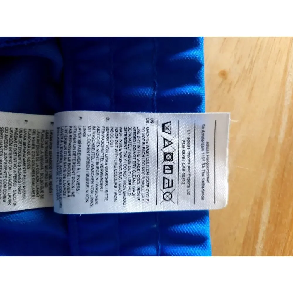 Fear Of God x Adidas Shorts Mens Athletic Medium Royal Blue Track IW8934